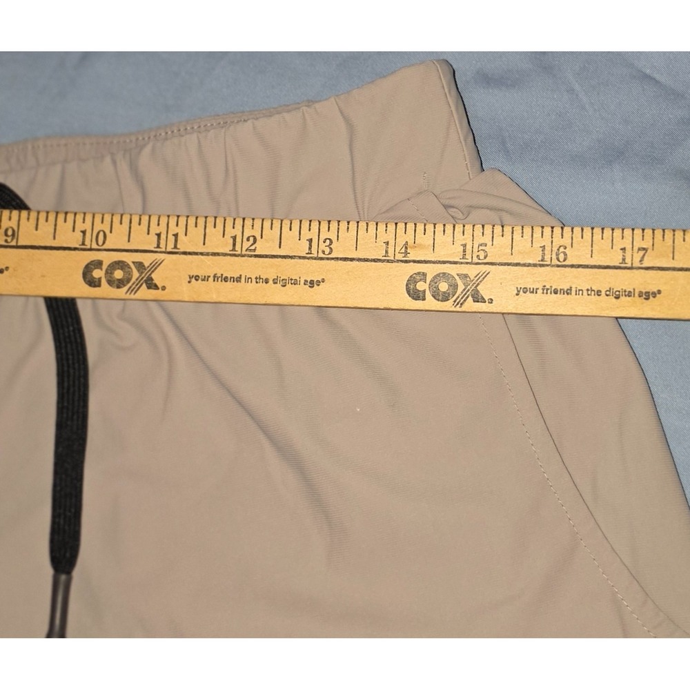 ASRV Tetra-Lite 5" Liner Shorts Mens M Beige Media Pockets Drawstring Gym - Picture 4 of 4